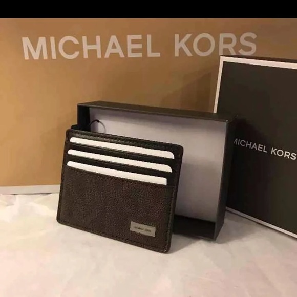 mk card holder mens